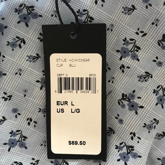 Kenneth Cole Floral Button-Up Shirt (NWT) - Picture 10 of 14